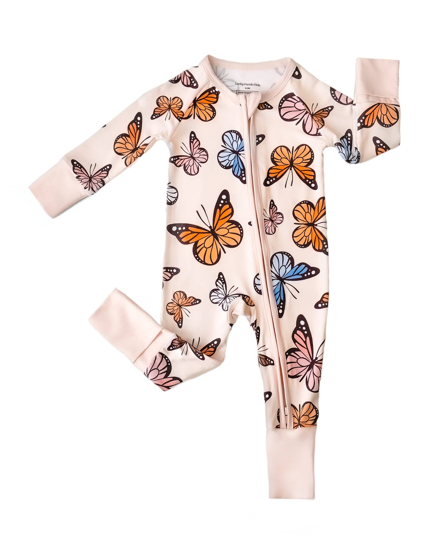 Lucky Panda Butterflies Onesie