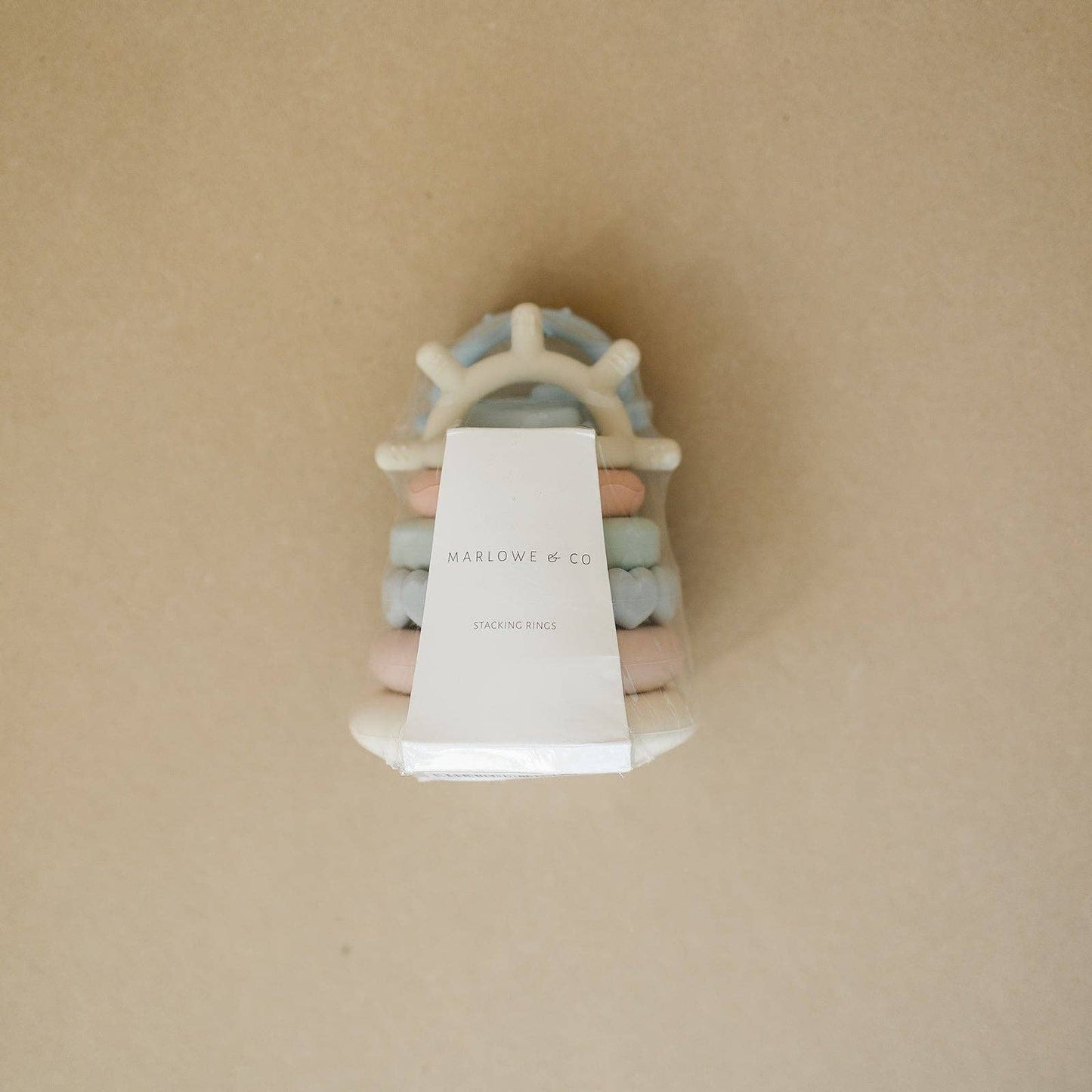 Classic Silicone Stacking Ring Toy