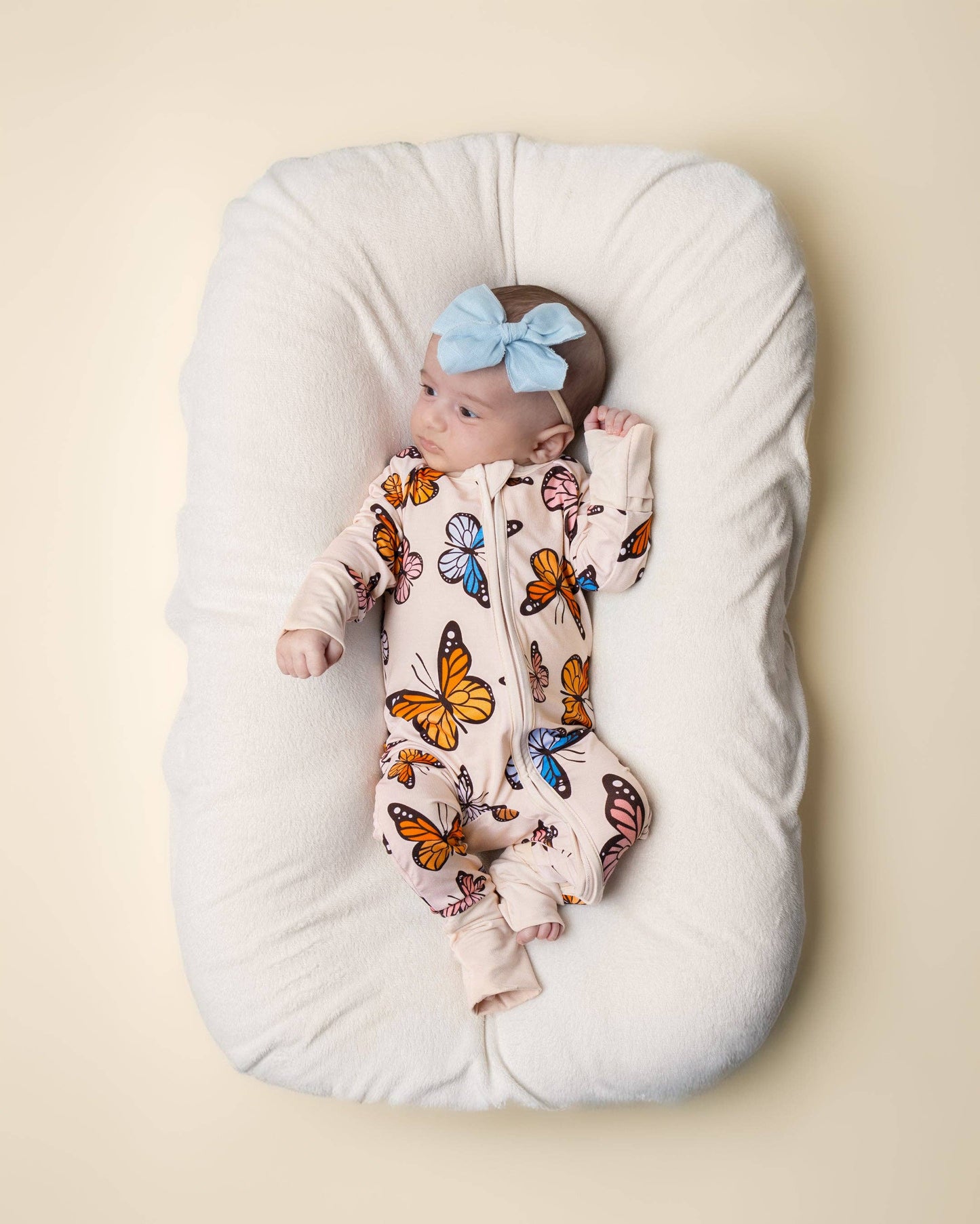 Lucky Panda Butterflies Onesie