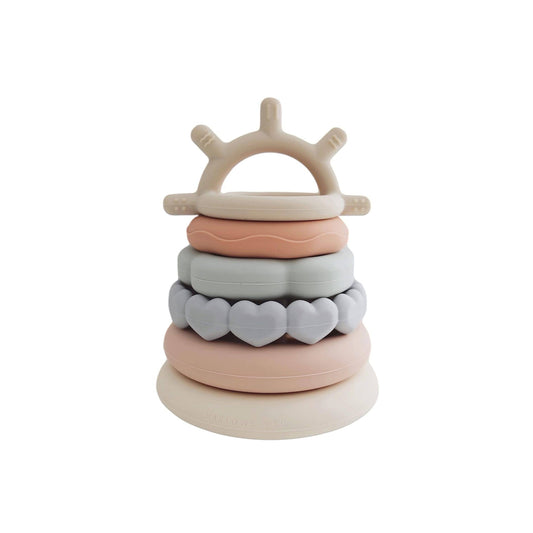 Classic Silicone Stacking Ring Toy