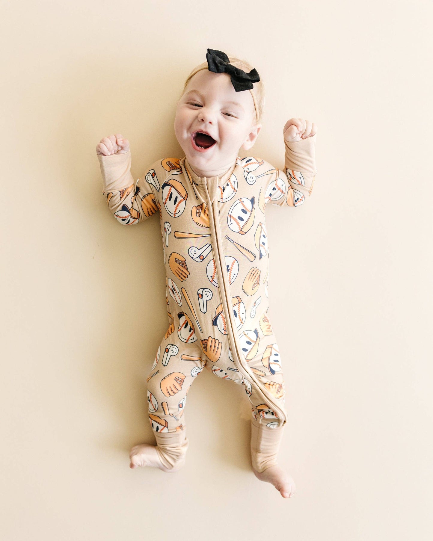 Lucky Panda Cool Catch Onesie