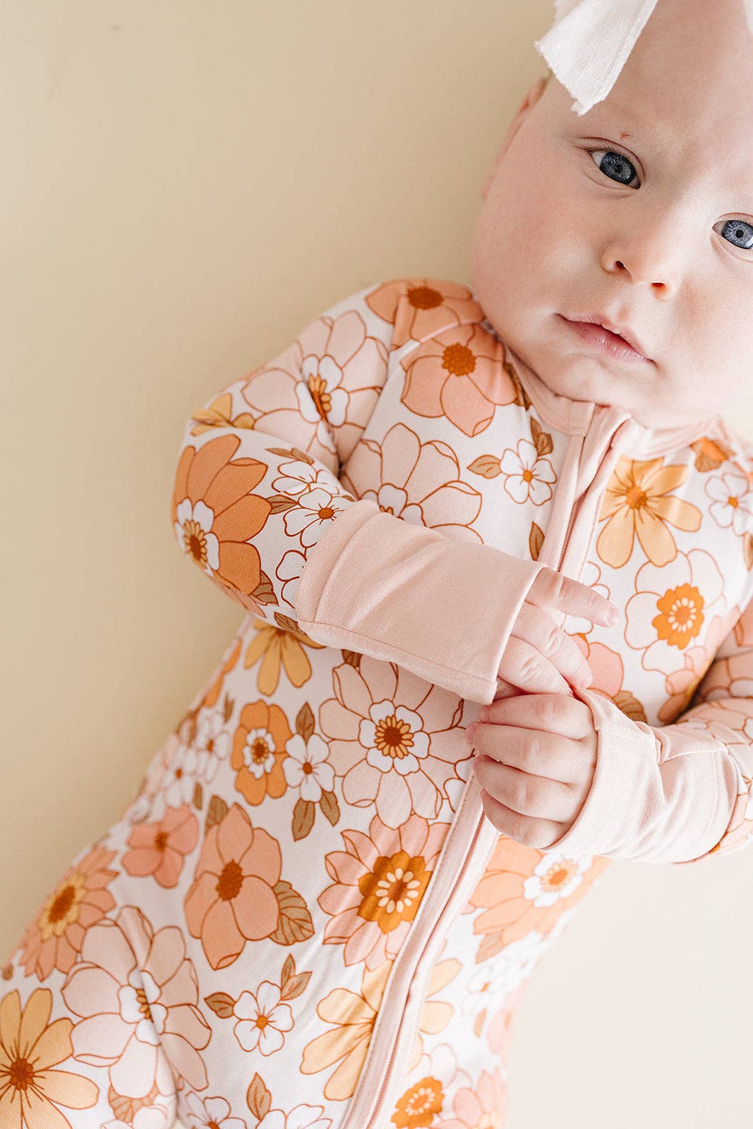 Lucky Panda Sweet Blossom Onesie
