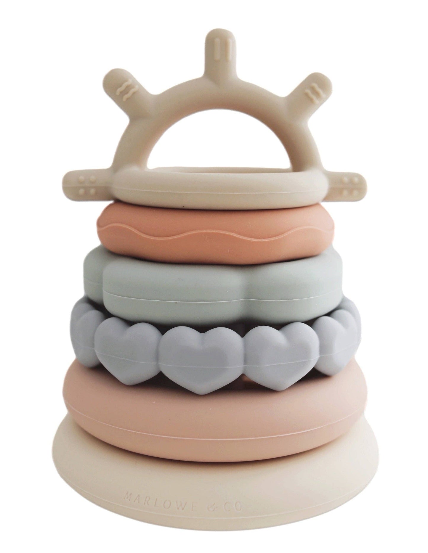 Classic Silicone Stacking Ring Toy