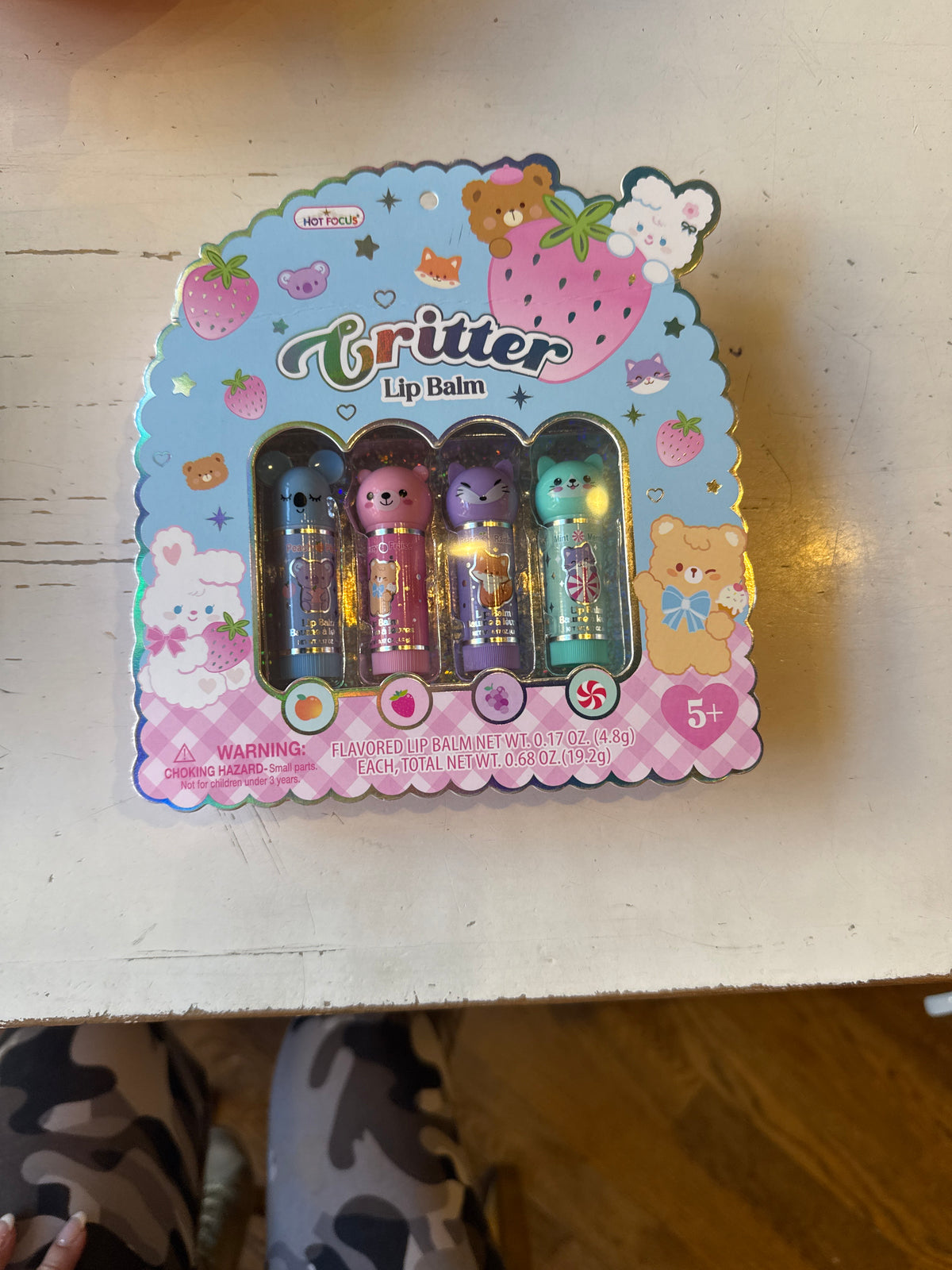 Critter lip balm