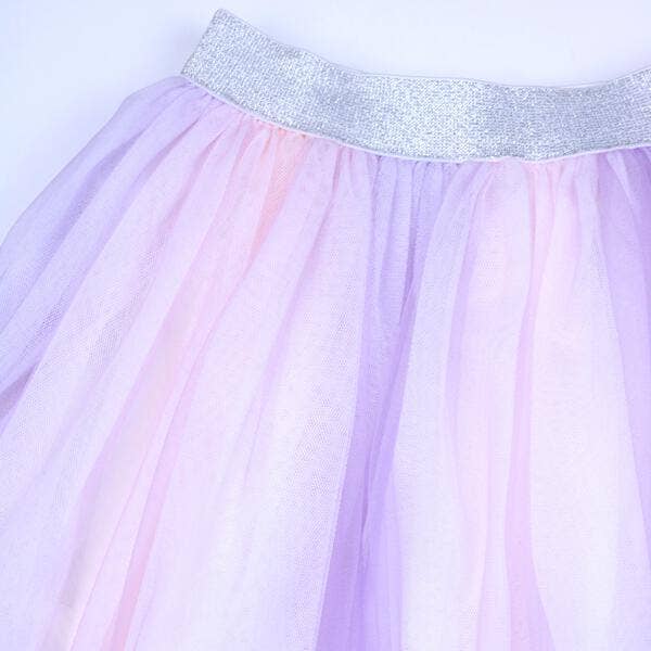 Doe A Dear Ombre Color Midi Tulle Skirt