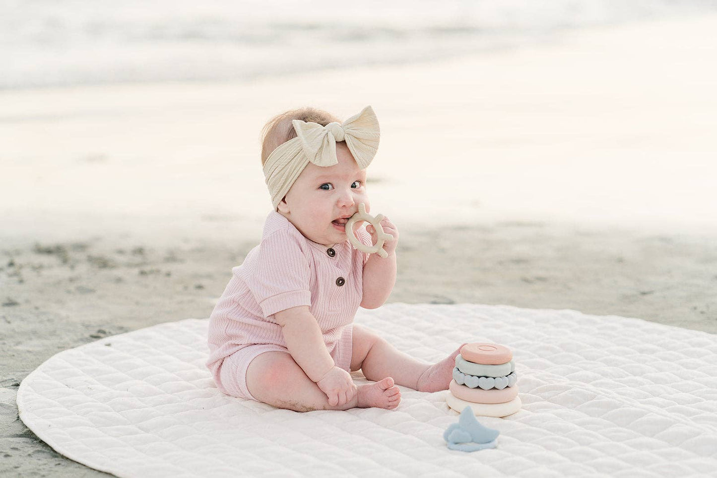 Classic Silicone Stacking Ring Toy