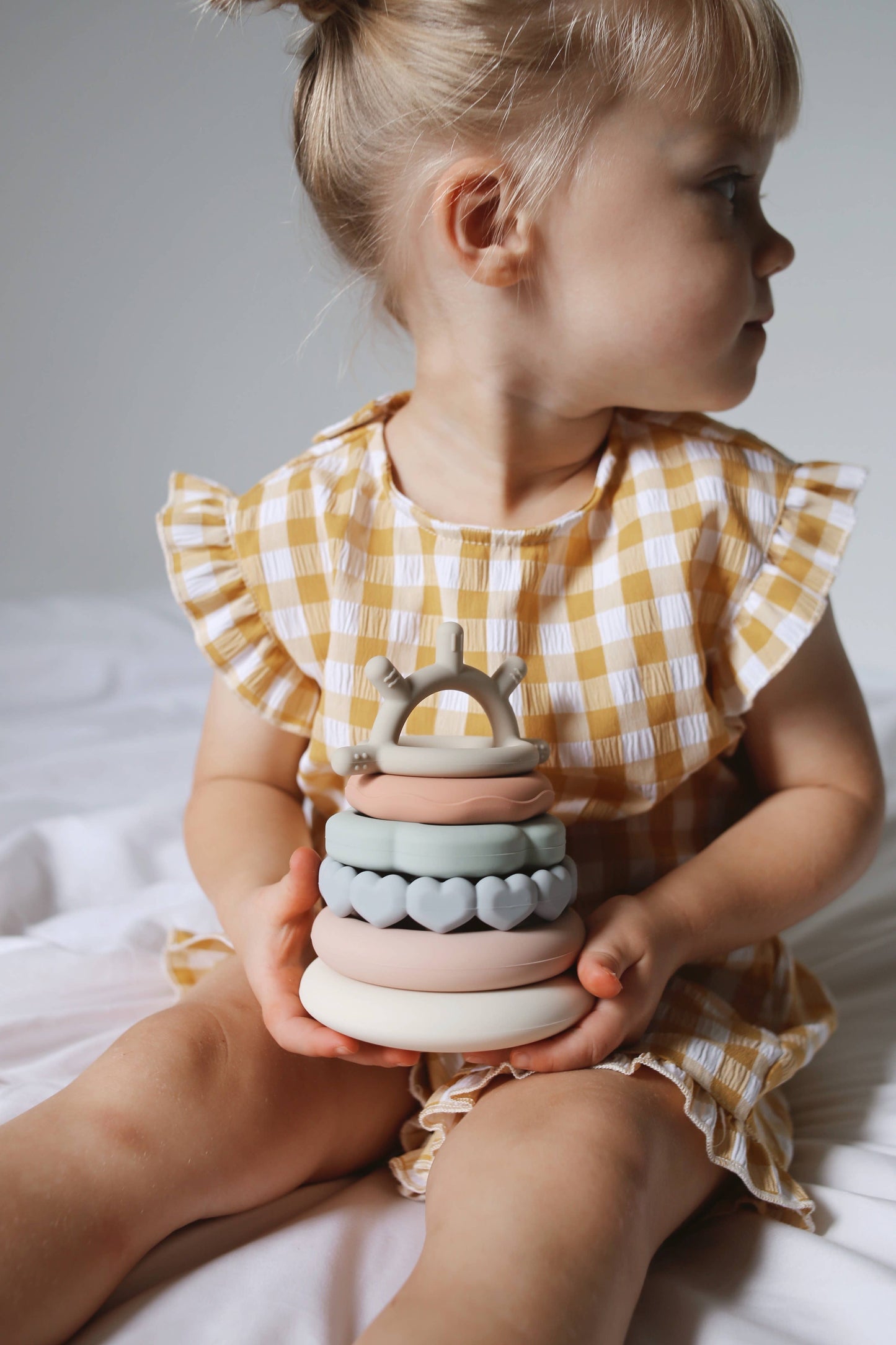 Classic Silicone Stacking Ring Toy