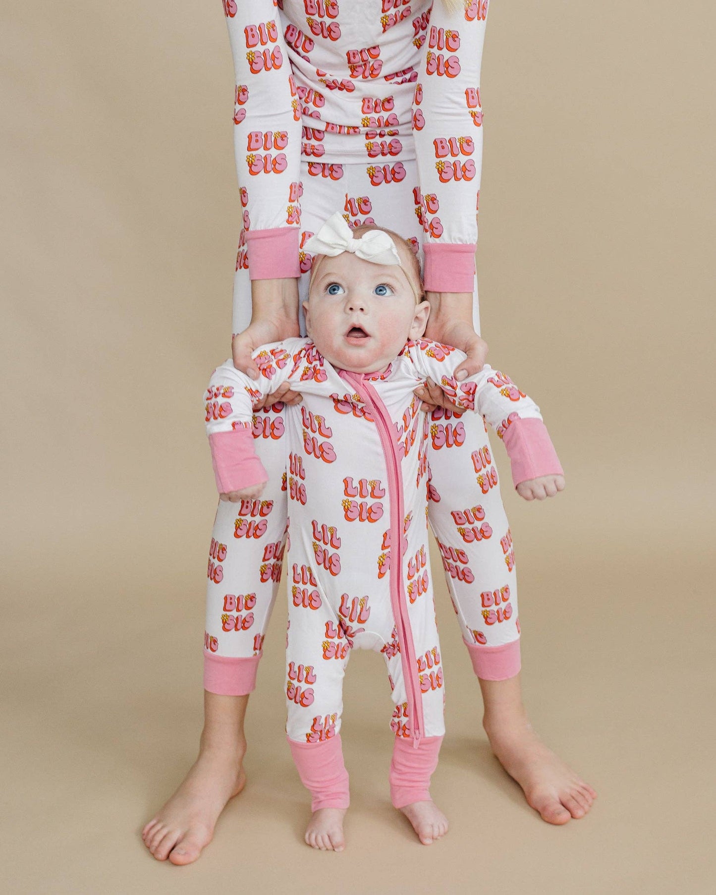 Lucky Panda Lil Sis Onesie
