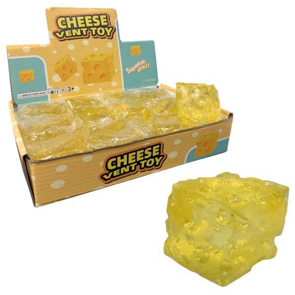 Clear Cheese Squishy