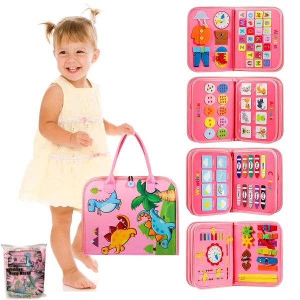 Pink Busy Board