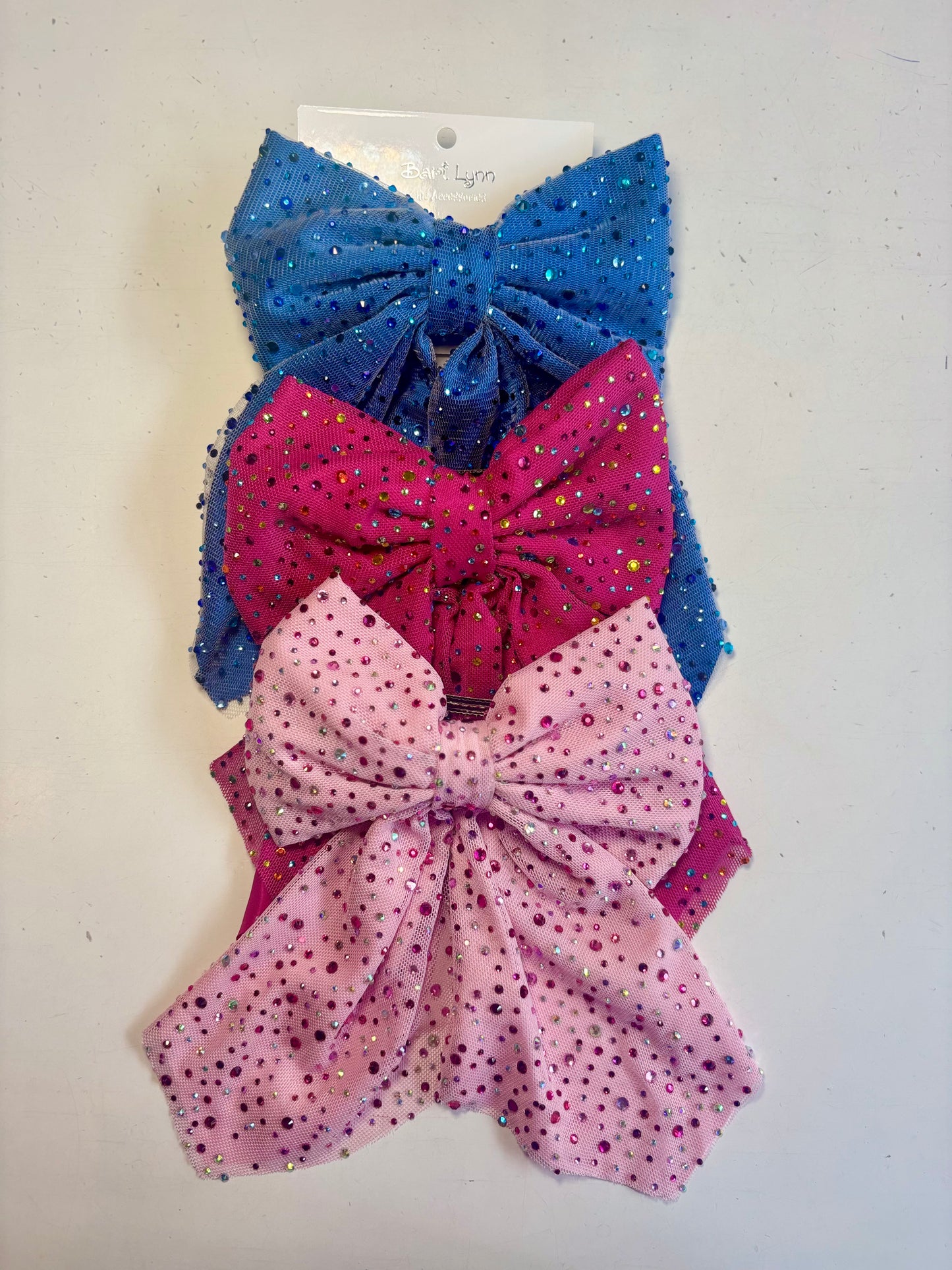 Bari Lynn Crystalized Large Bow