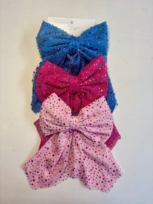 Bari Lynn Crystalized Large Bow