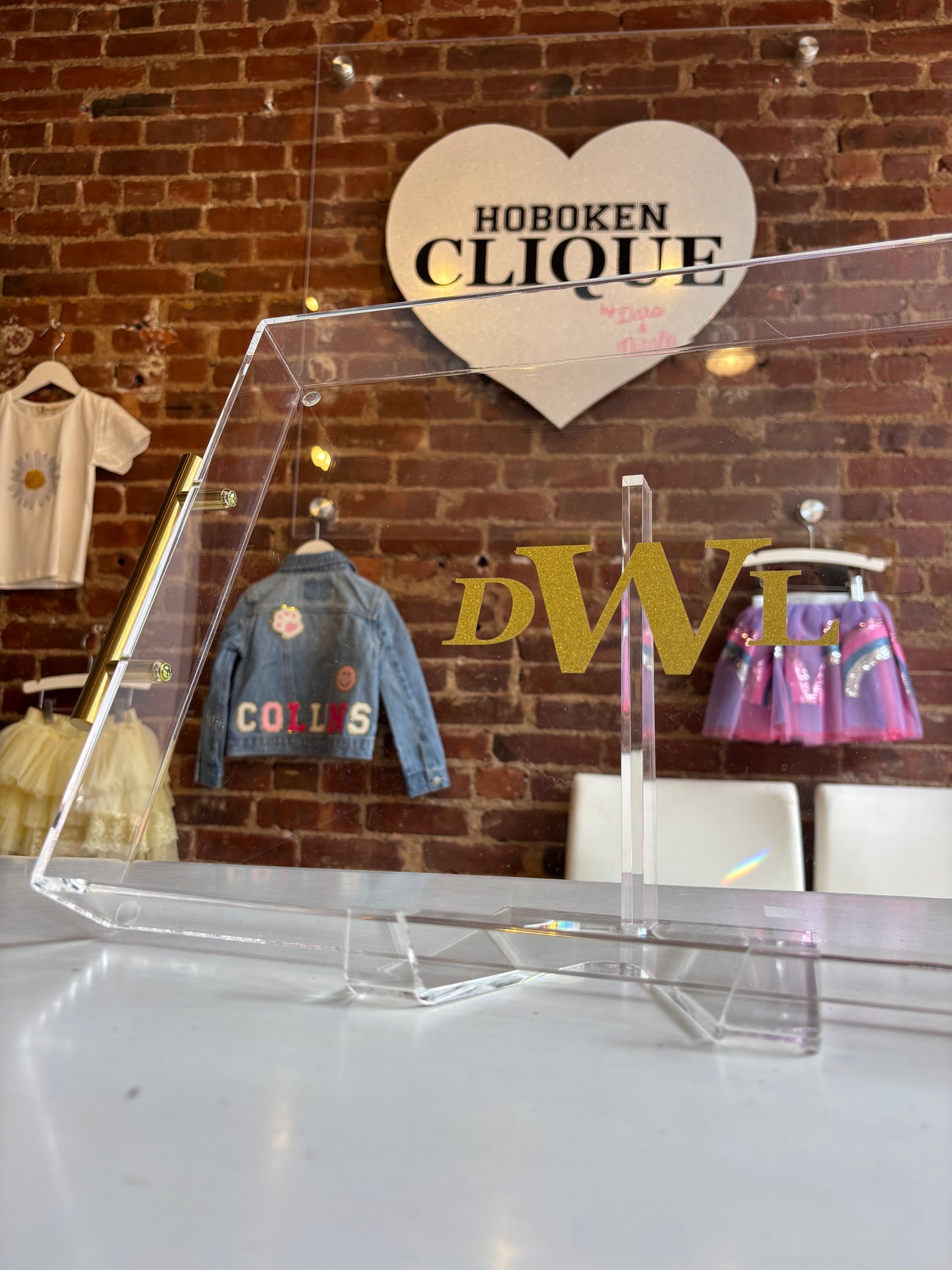 Clique Custom Monogram Tray