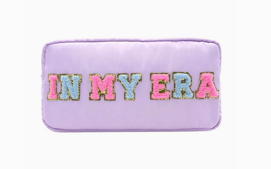Varsity Collection Nylon Cosmetic Bag