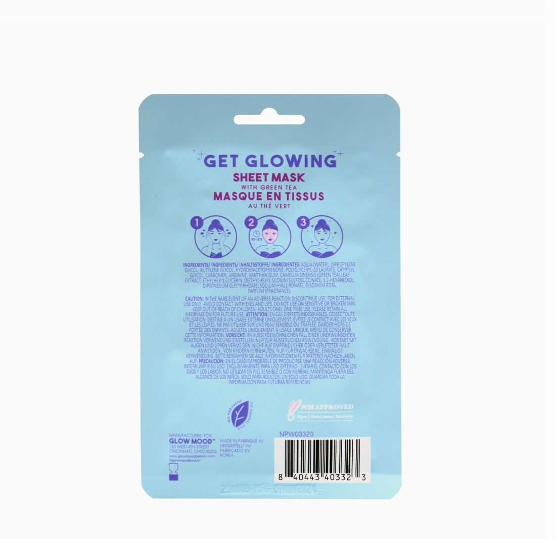 Glow Mood Moisturizing Sheet Mask
