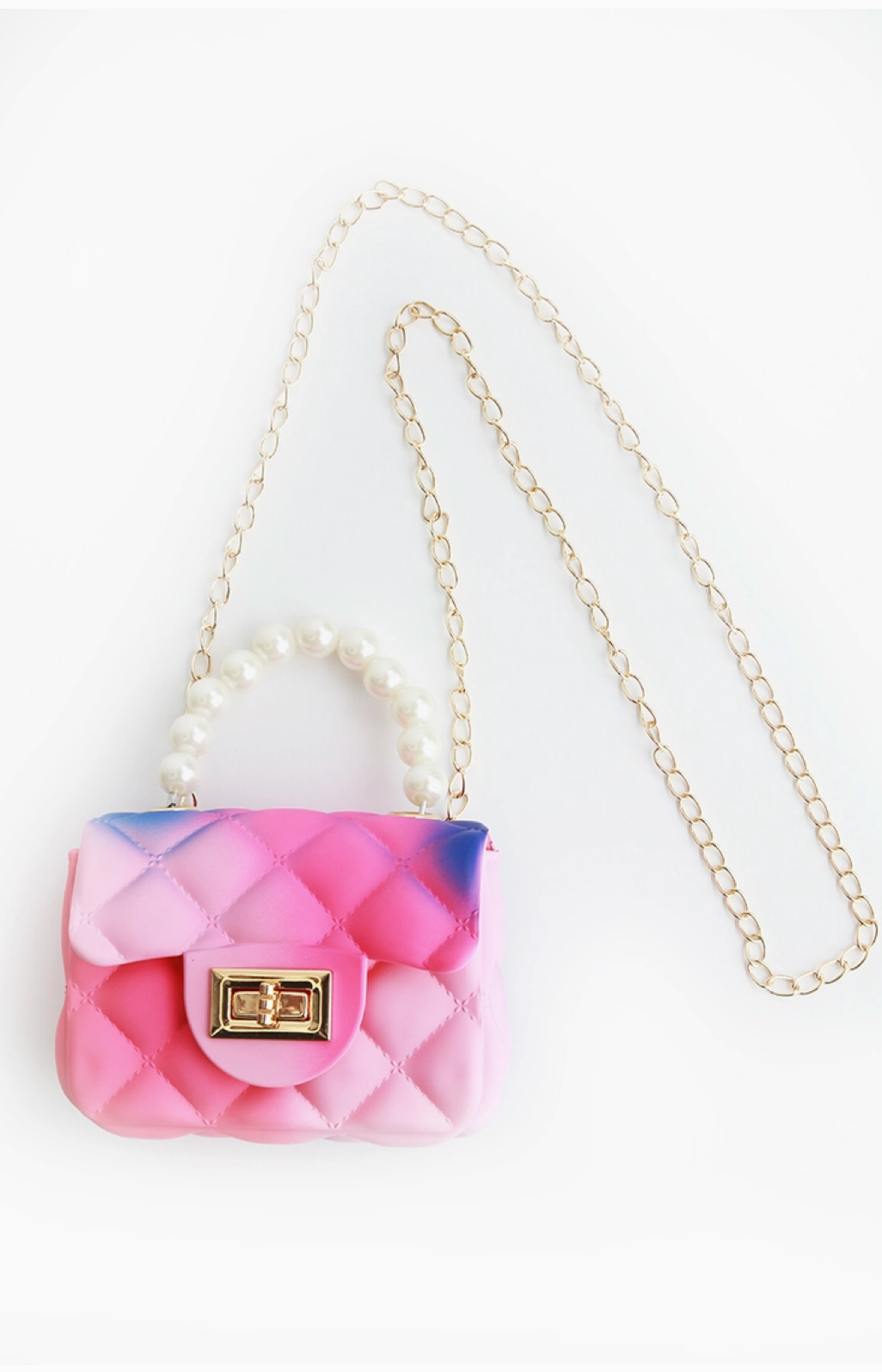 Hot Pink Jelly Purse