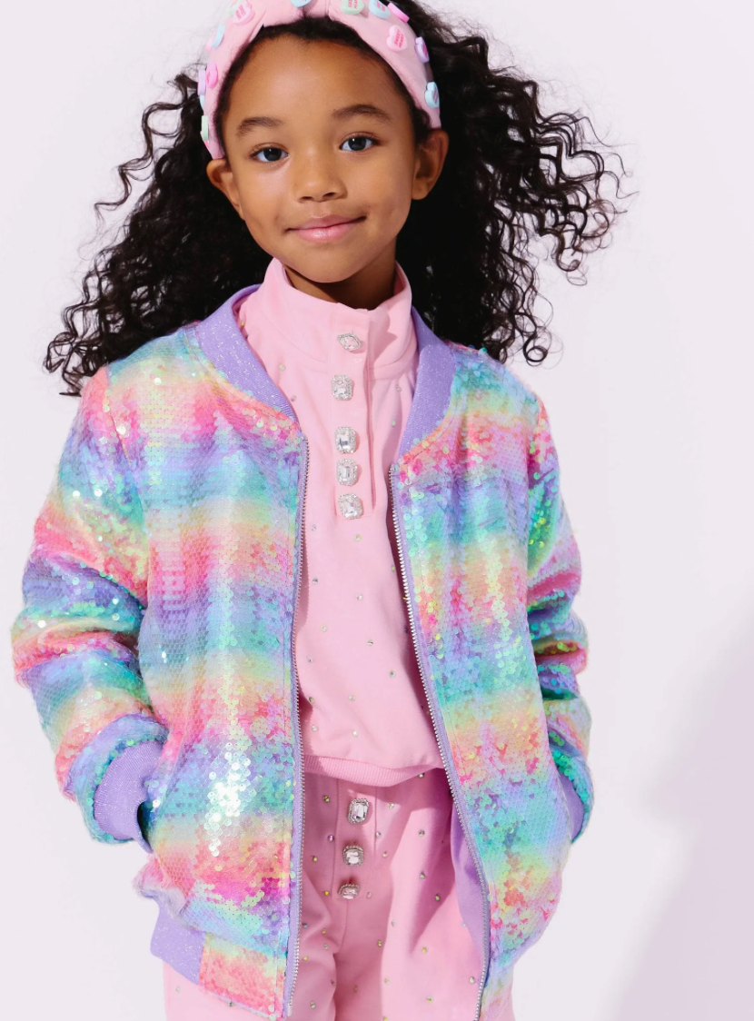Lola Sequin Bomber