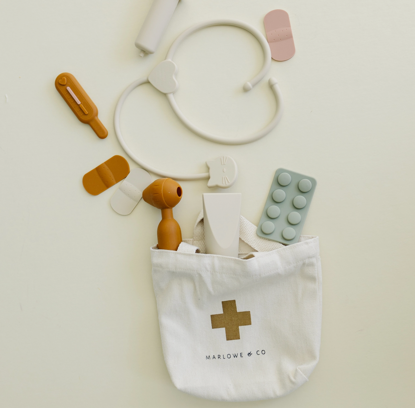 Silicone Doctor Kit Play Set