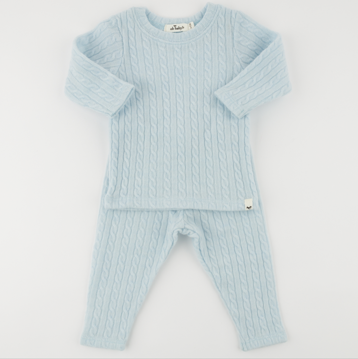 oh baby! Cable Knit Set