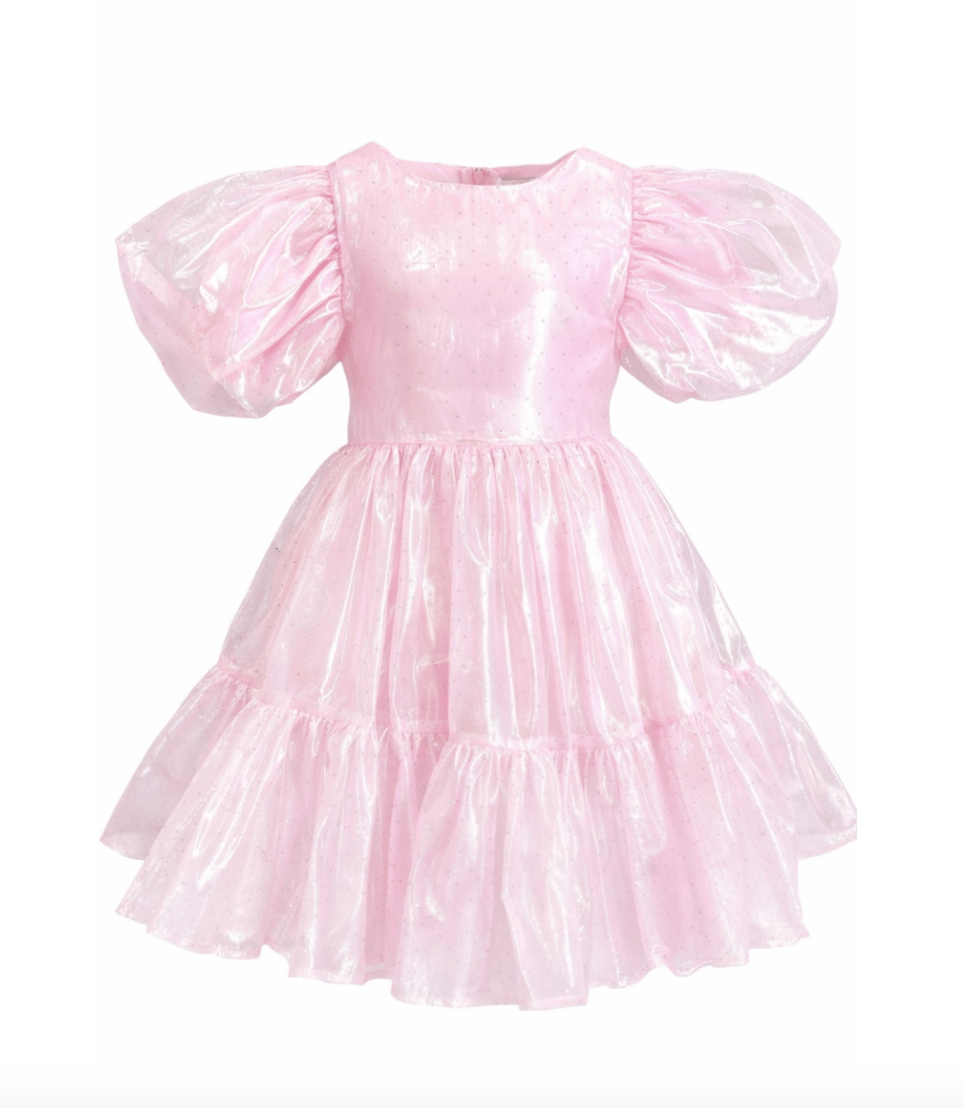 Bubble Gum Hologram Dress