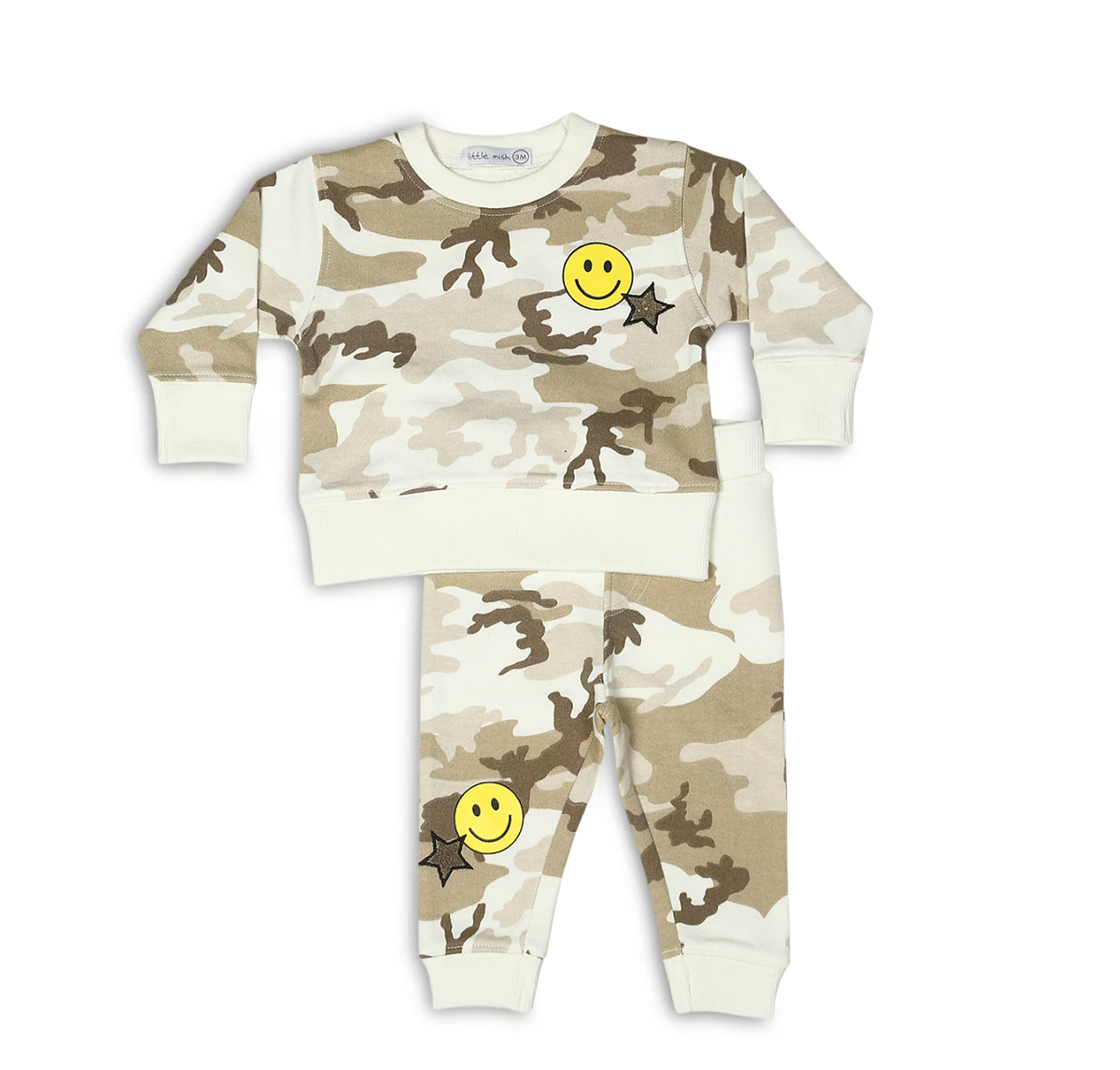 Little Mish Camo Smiley