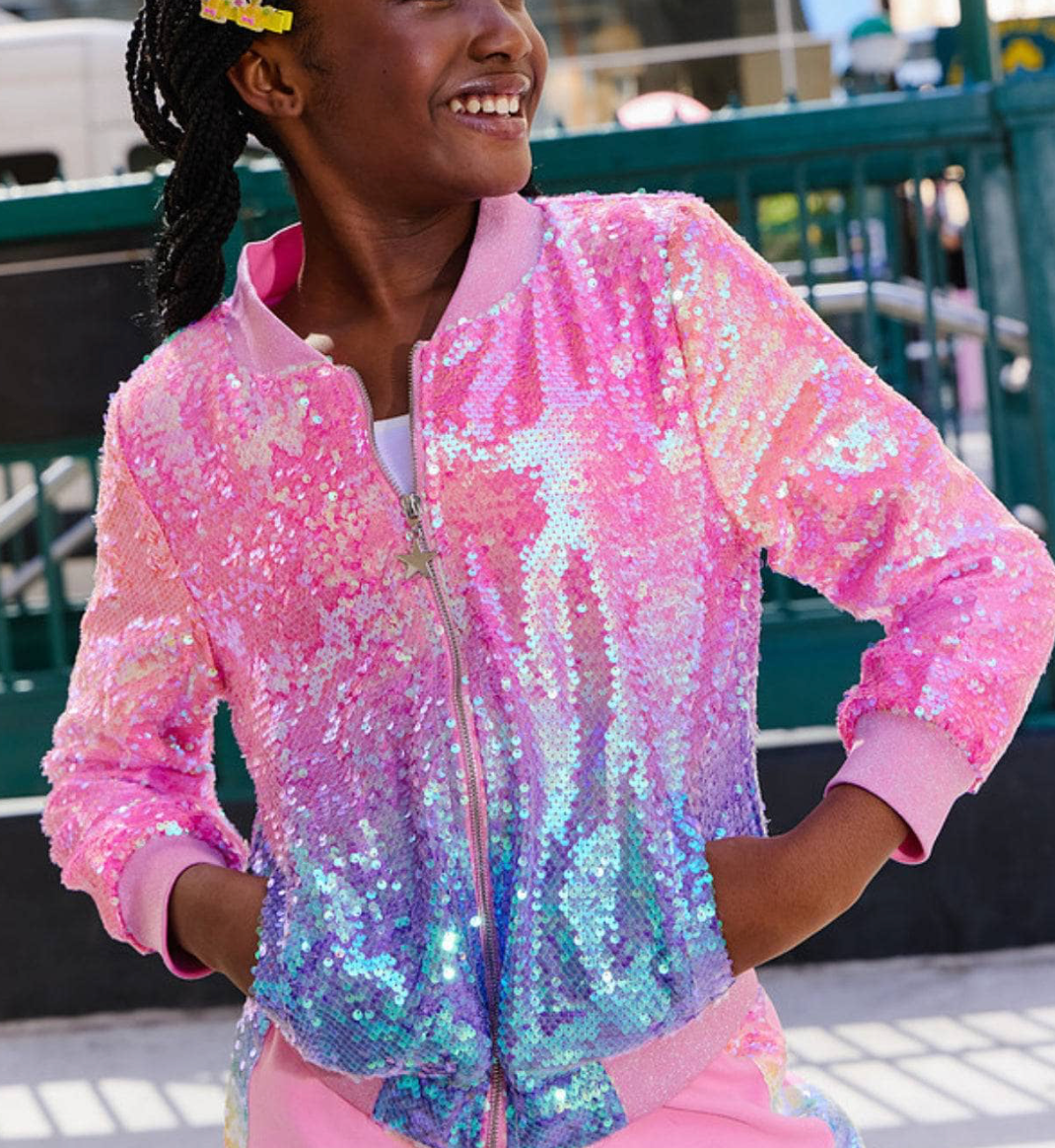 Lola Sequin Bomber