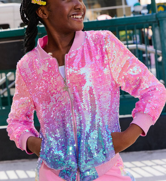 Lola Sequin Bomber