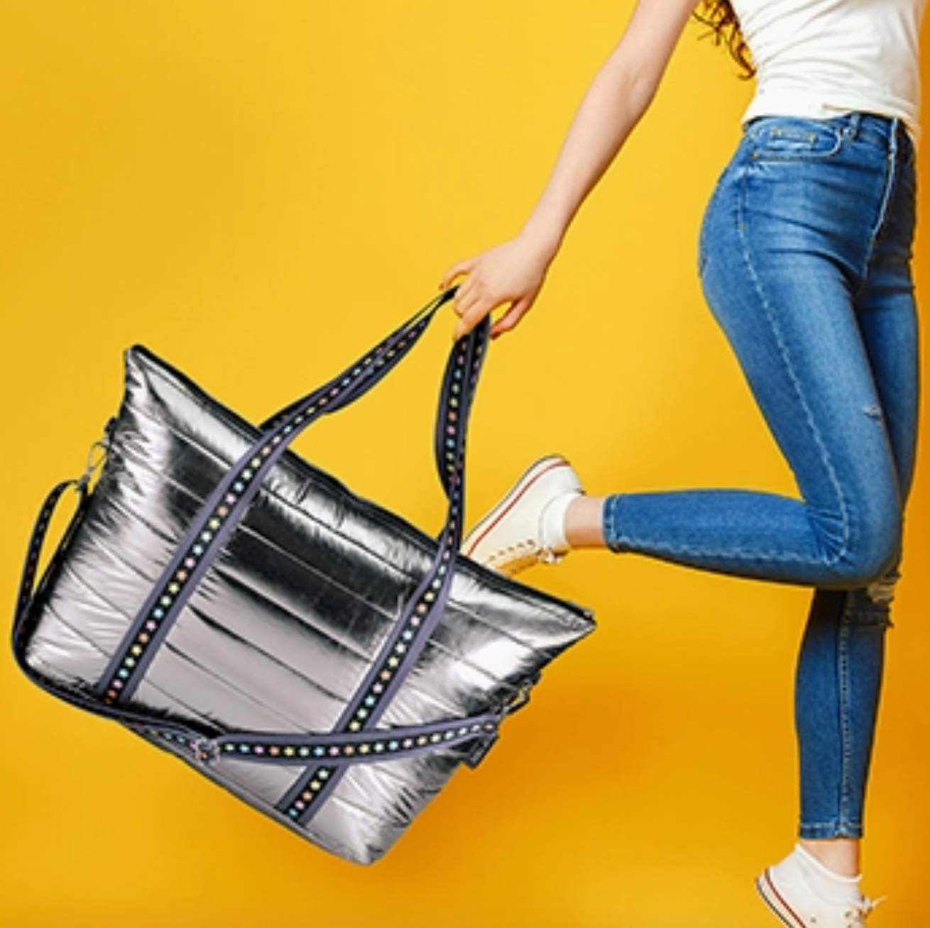 Top Trenz Puffer Tote Bag