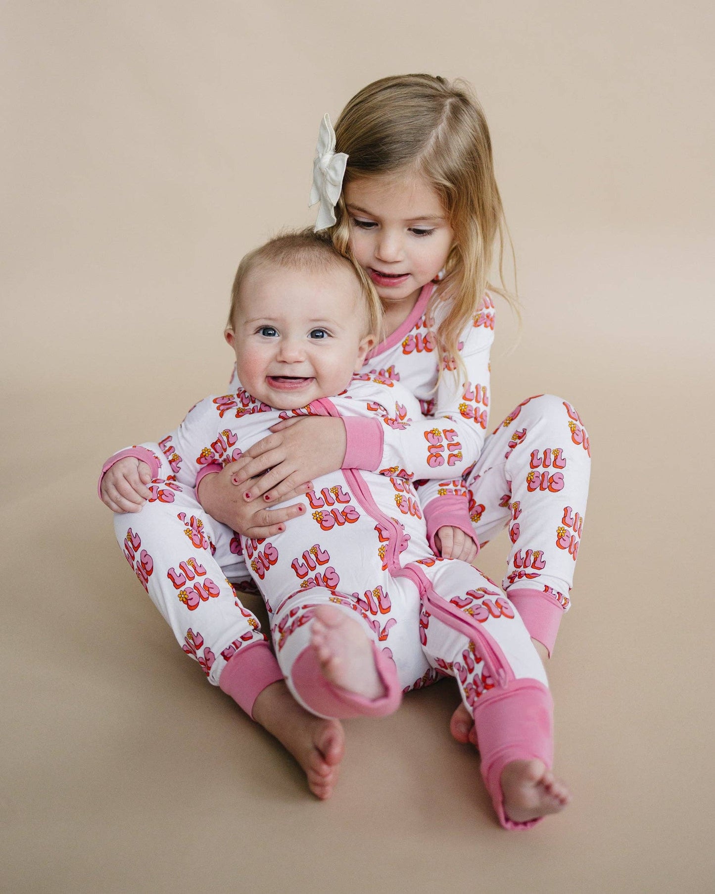 Lucky Panda Lil Sis Onesie