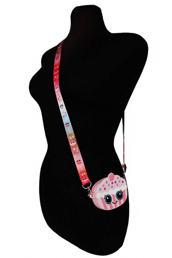Cupcake Strap Crossbody Bag