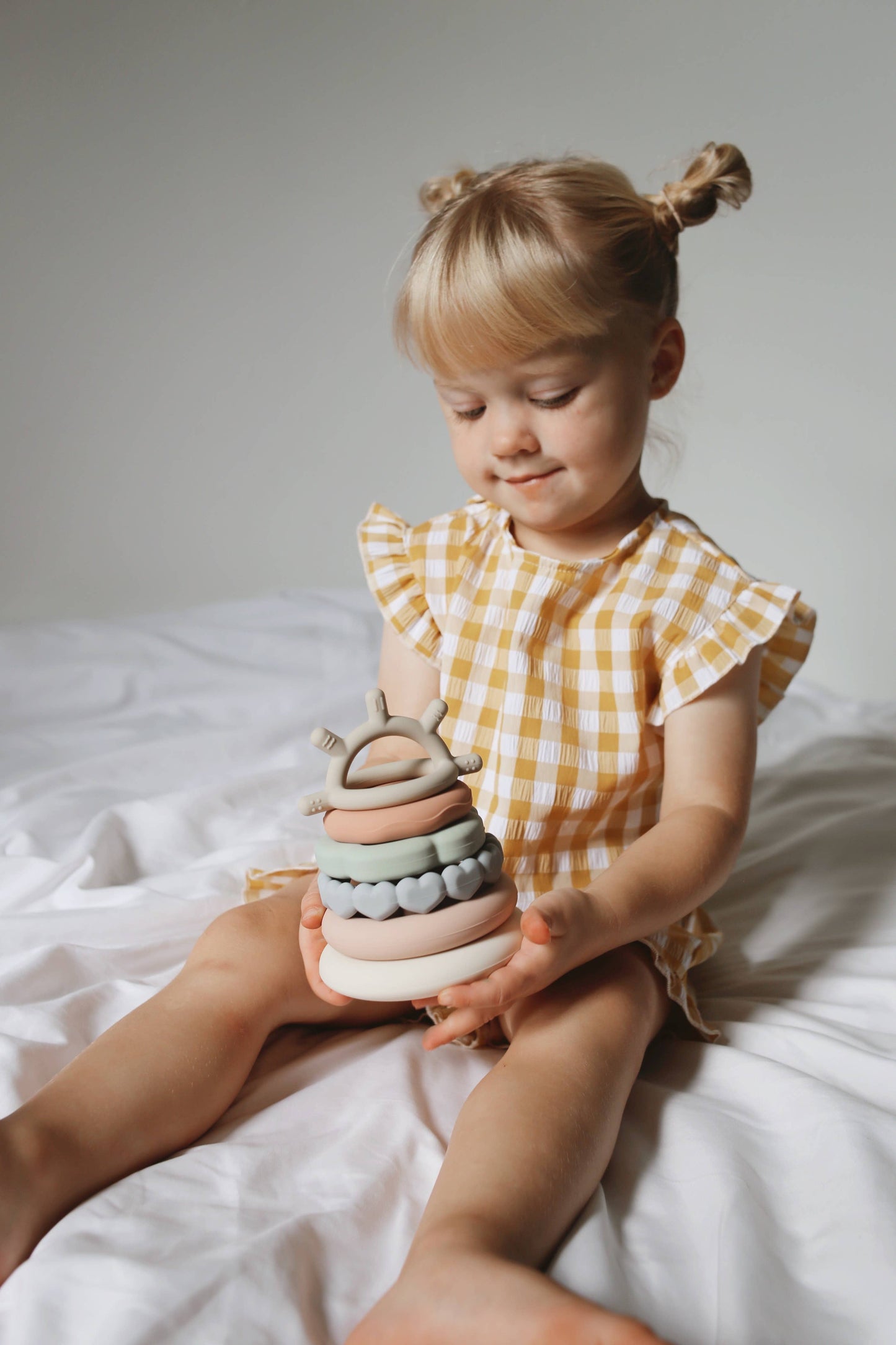 Classic Silicone Stacking Ring Toy
