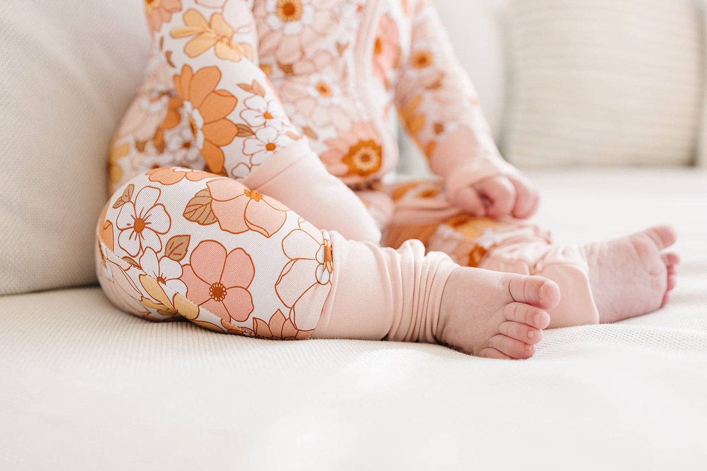 Lucky Panda Sweet Blossom Onesie