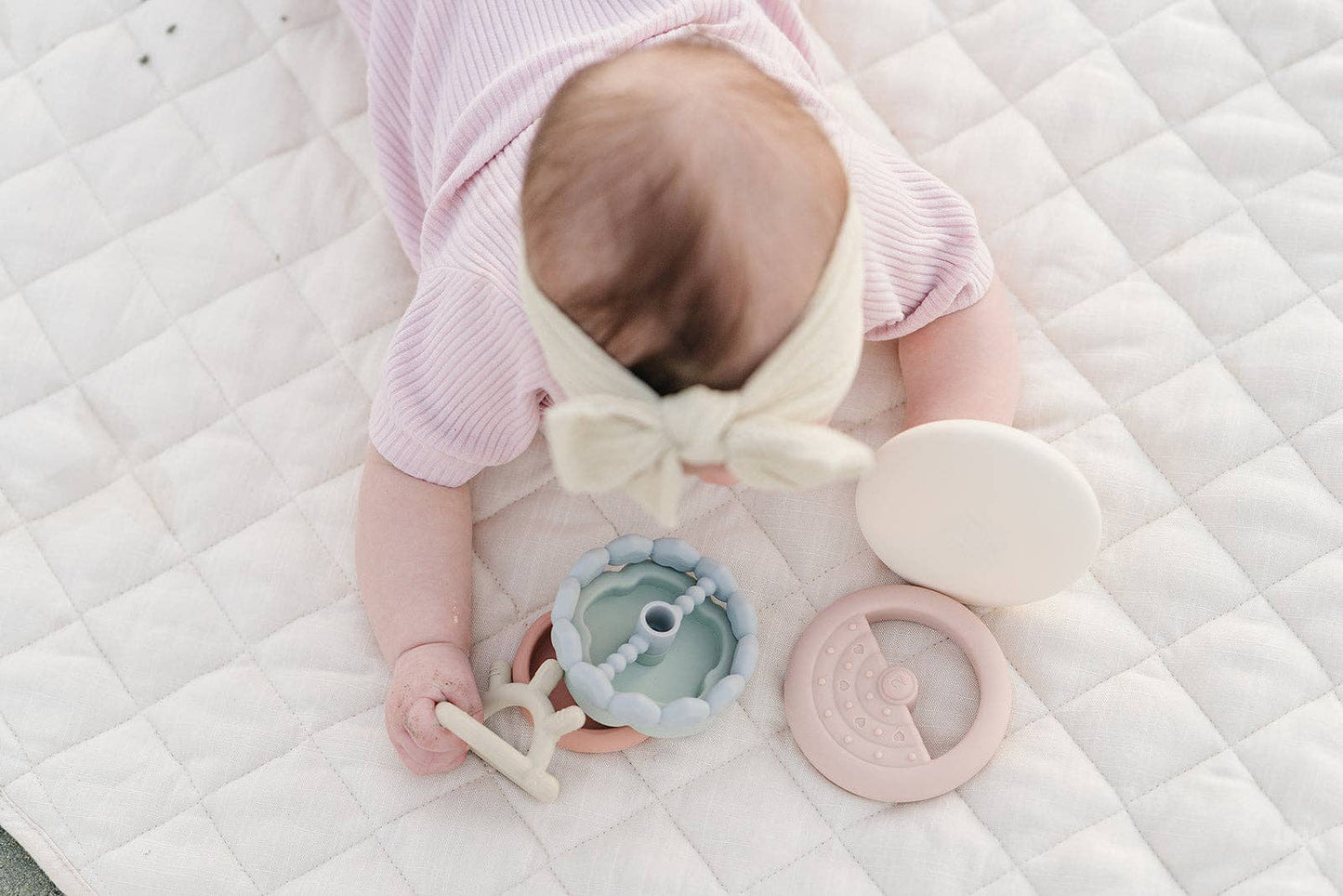 Classic Silicone Stacking Ring Toy