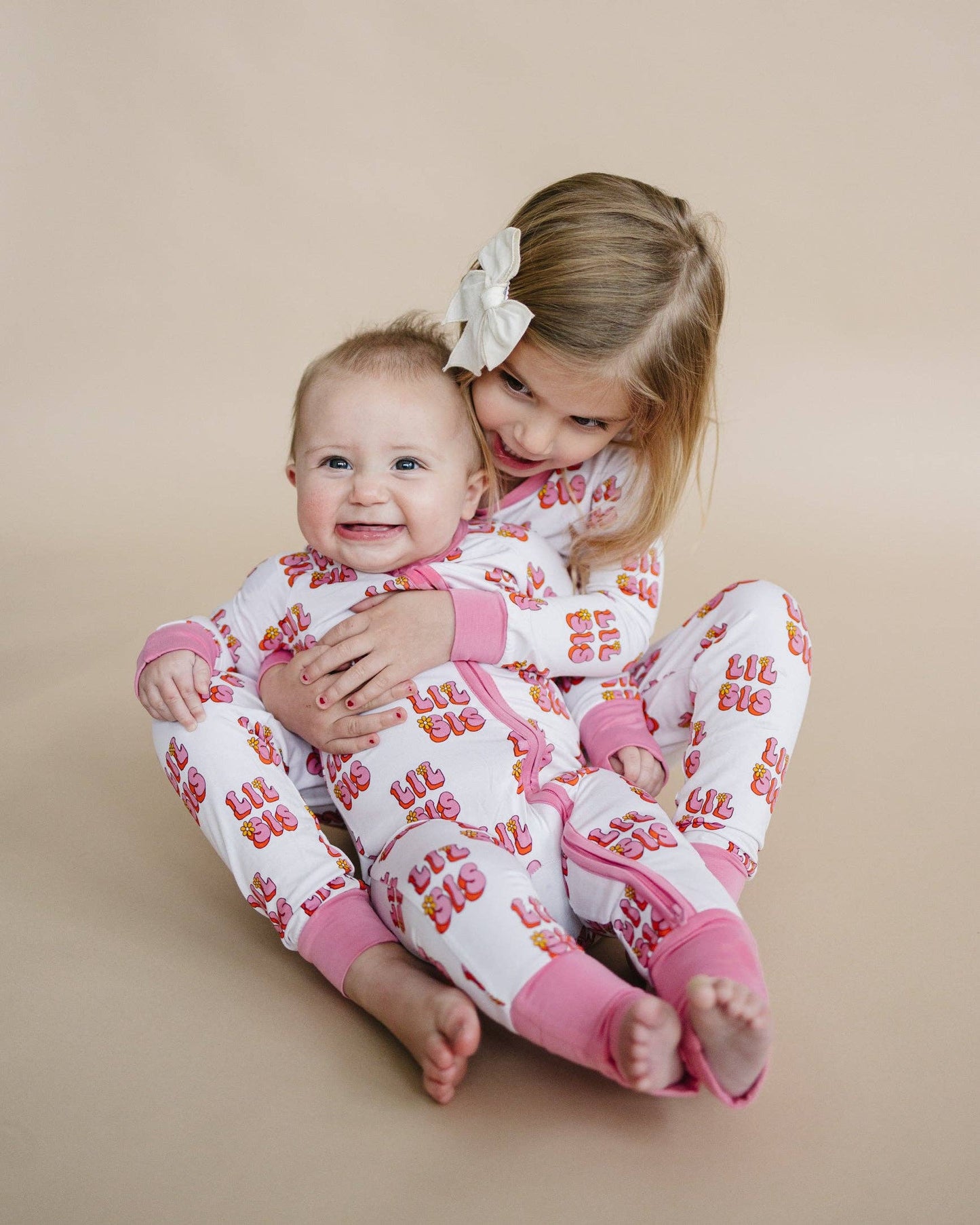 Lucky Panda Lil Sis Onesie