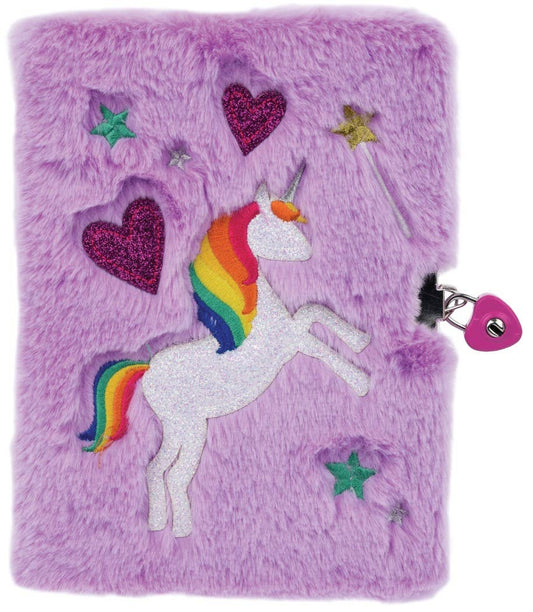Magical Unicorn Lock & Key Journal