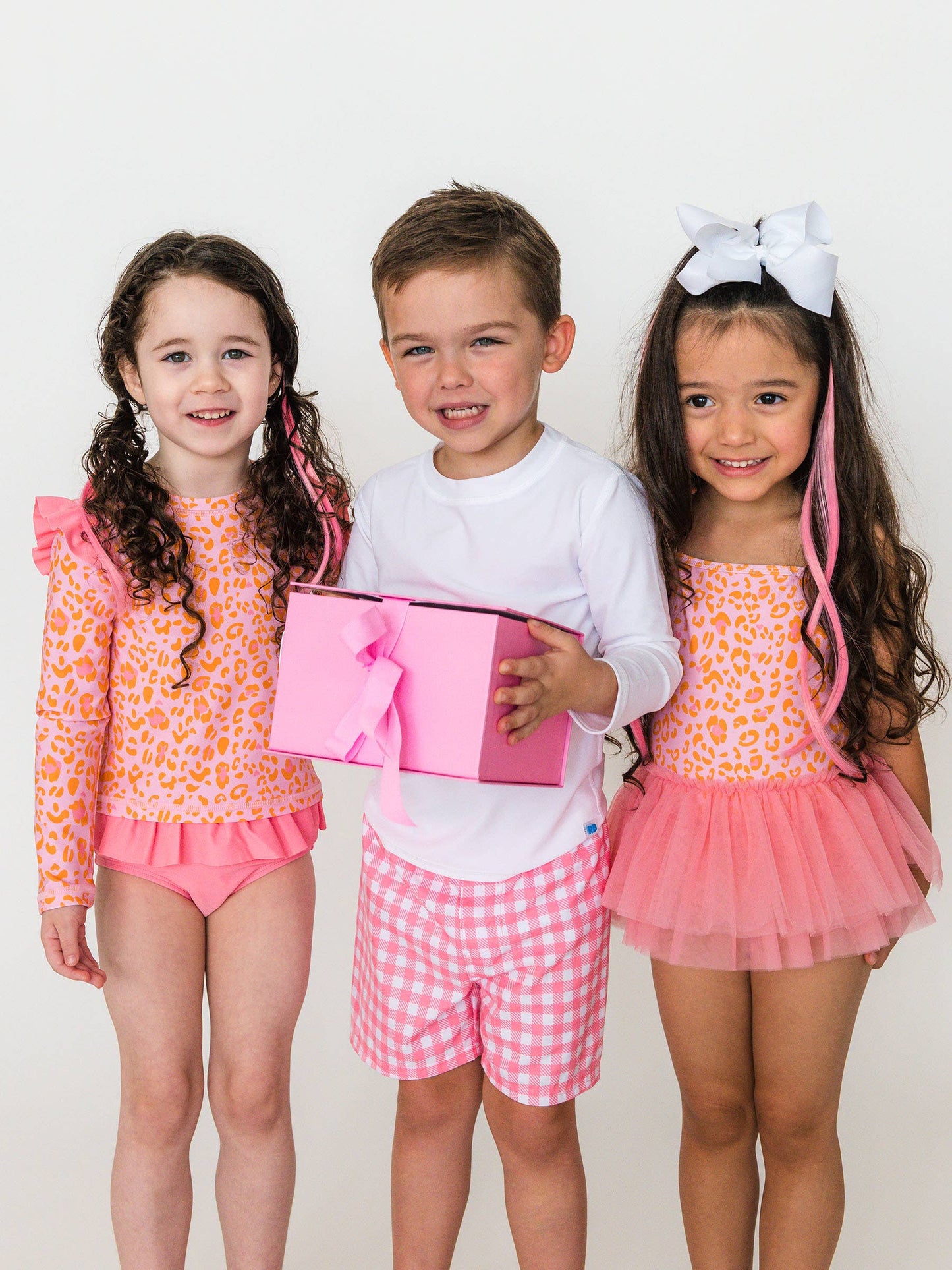 Leopard Tulle Skirted Swim