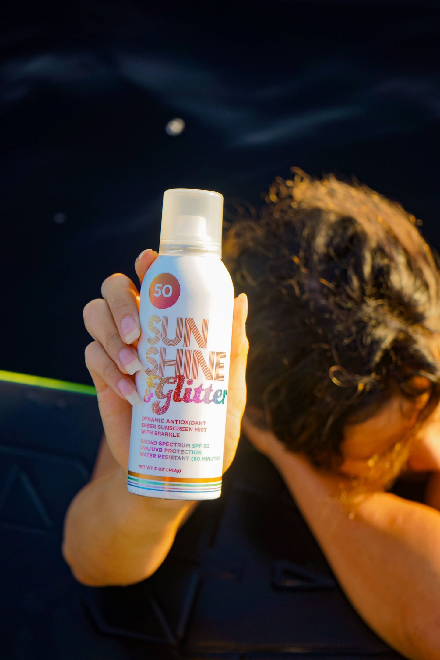 Sunshine & Glitter SPARKLE SHIMMER Sport SPF 50 Mist