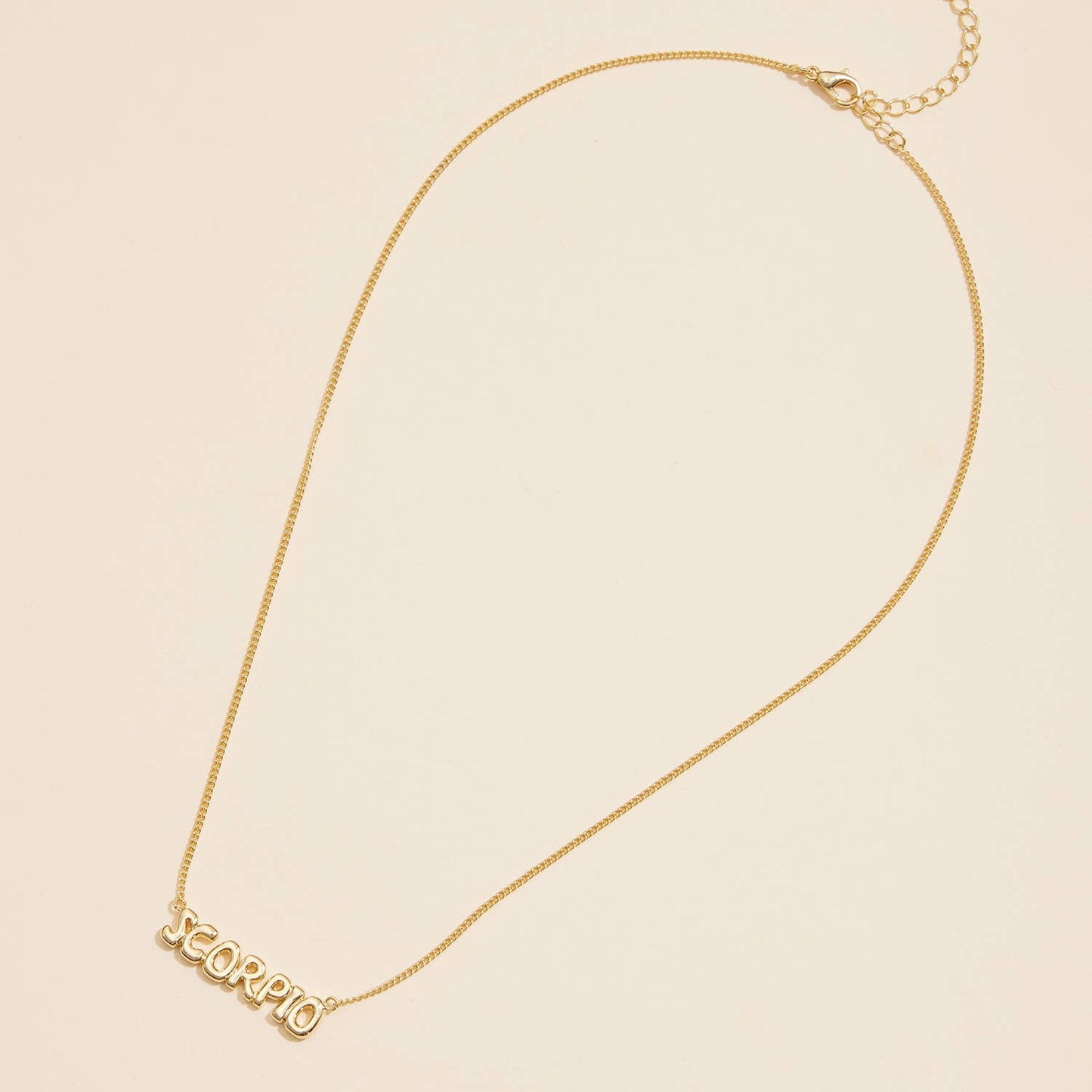 Zodiak Bubble Necklace