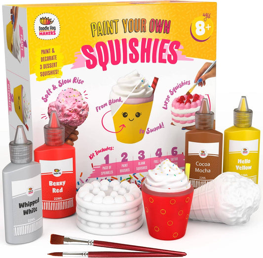 DIY Dessert Paint Your Own Squishies Kit!
