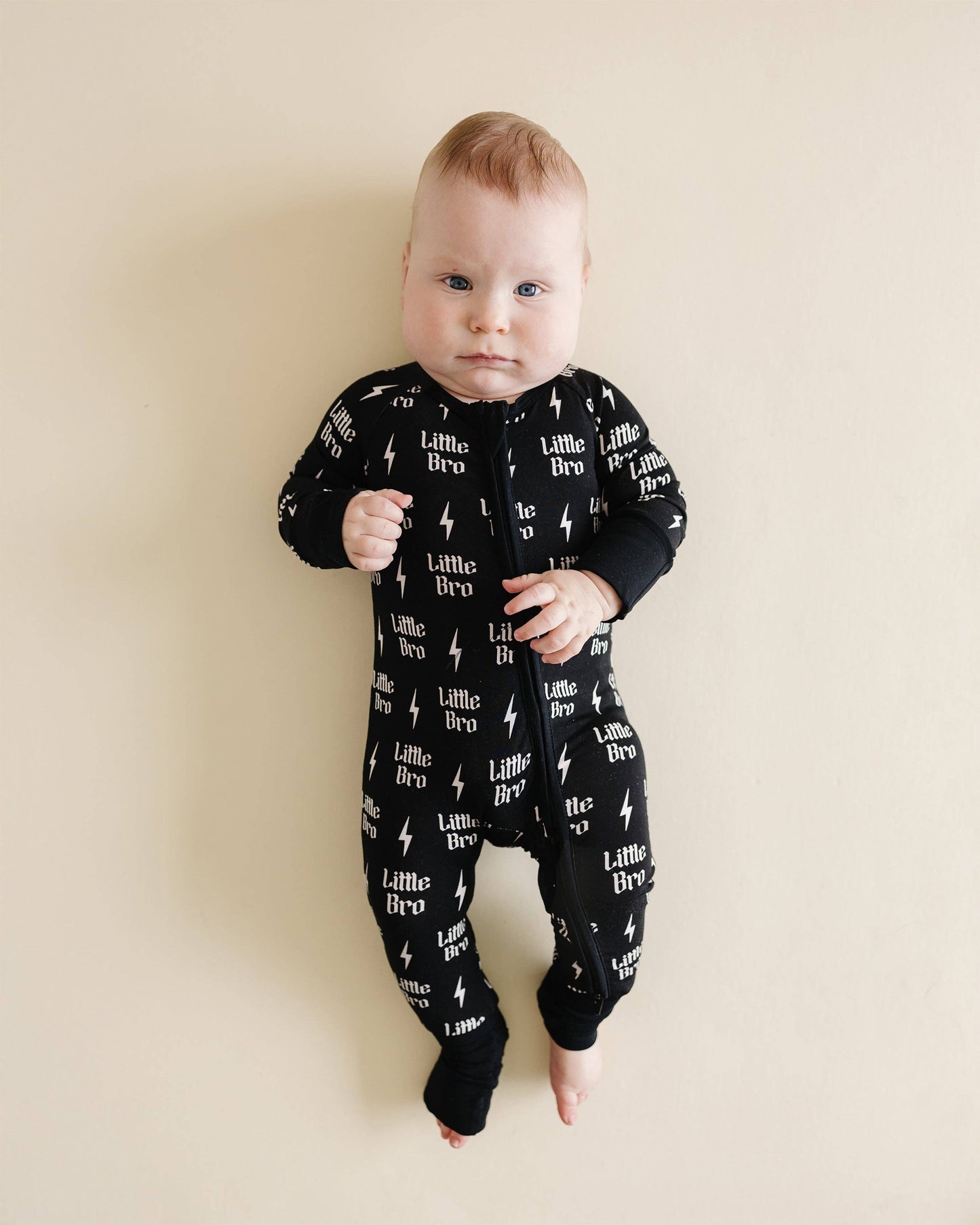 Lucky Panda Little Bro Onesie