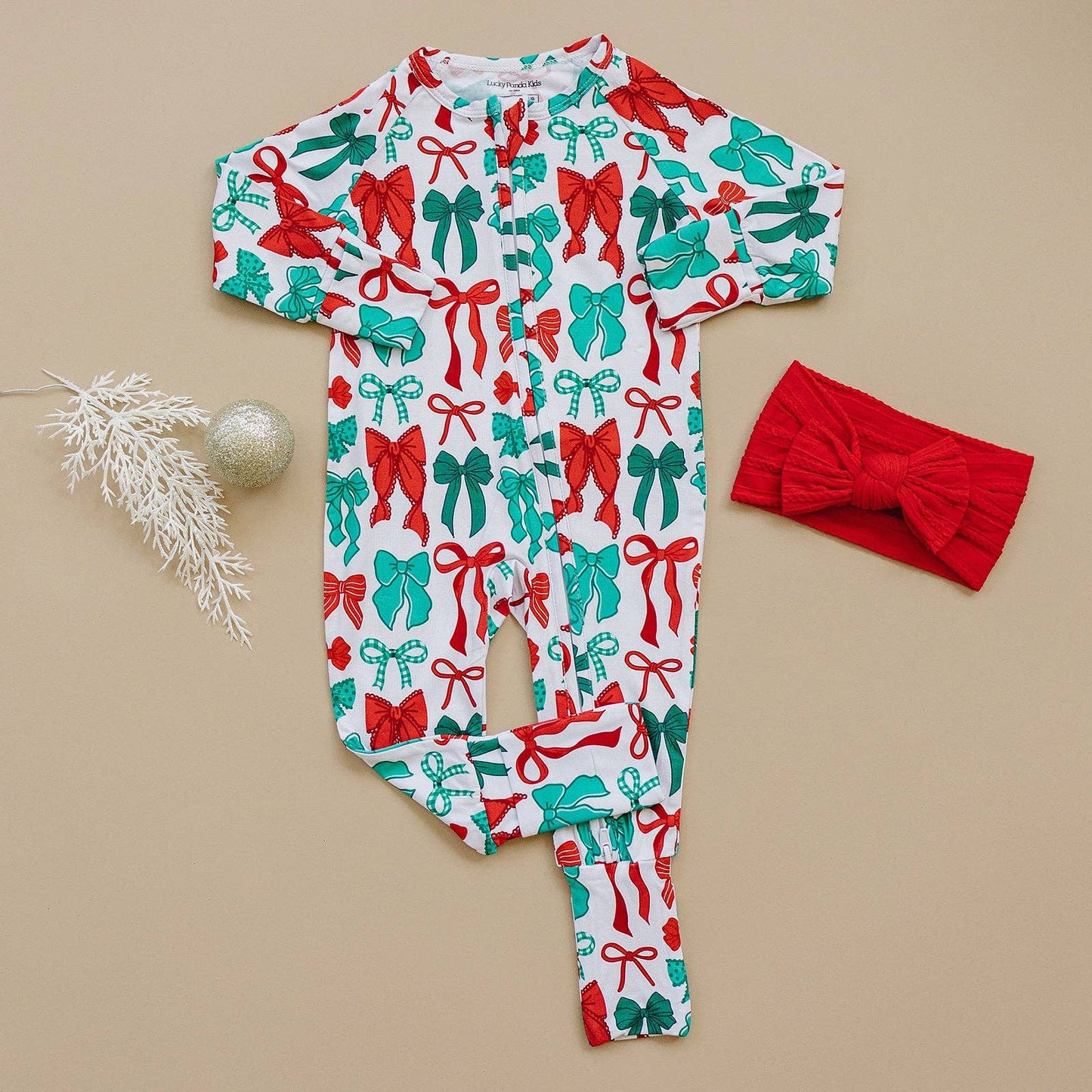 Bamboo Zip Romper | Merry Bows