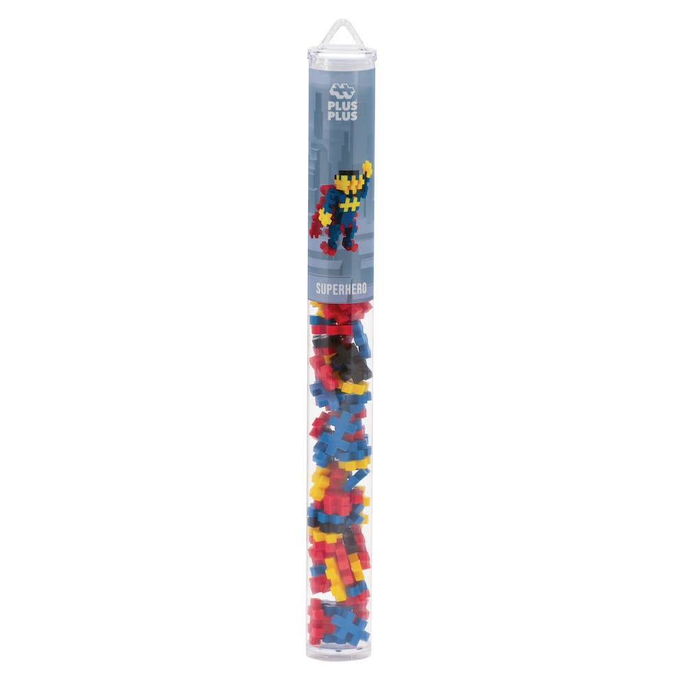 Plus Plus Tube - Superhero
