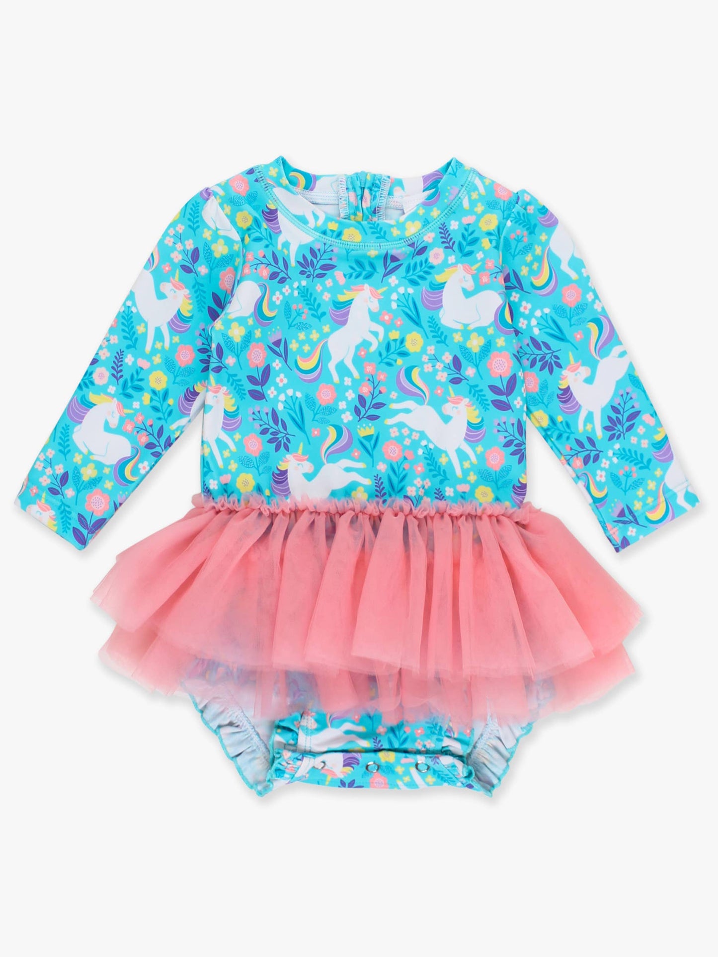 Unicorn Skirted Swimsuit