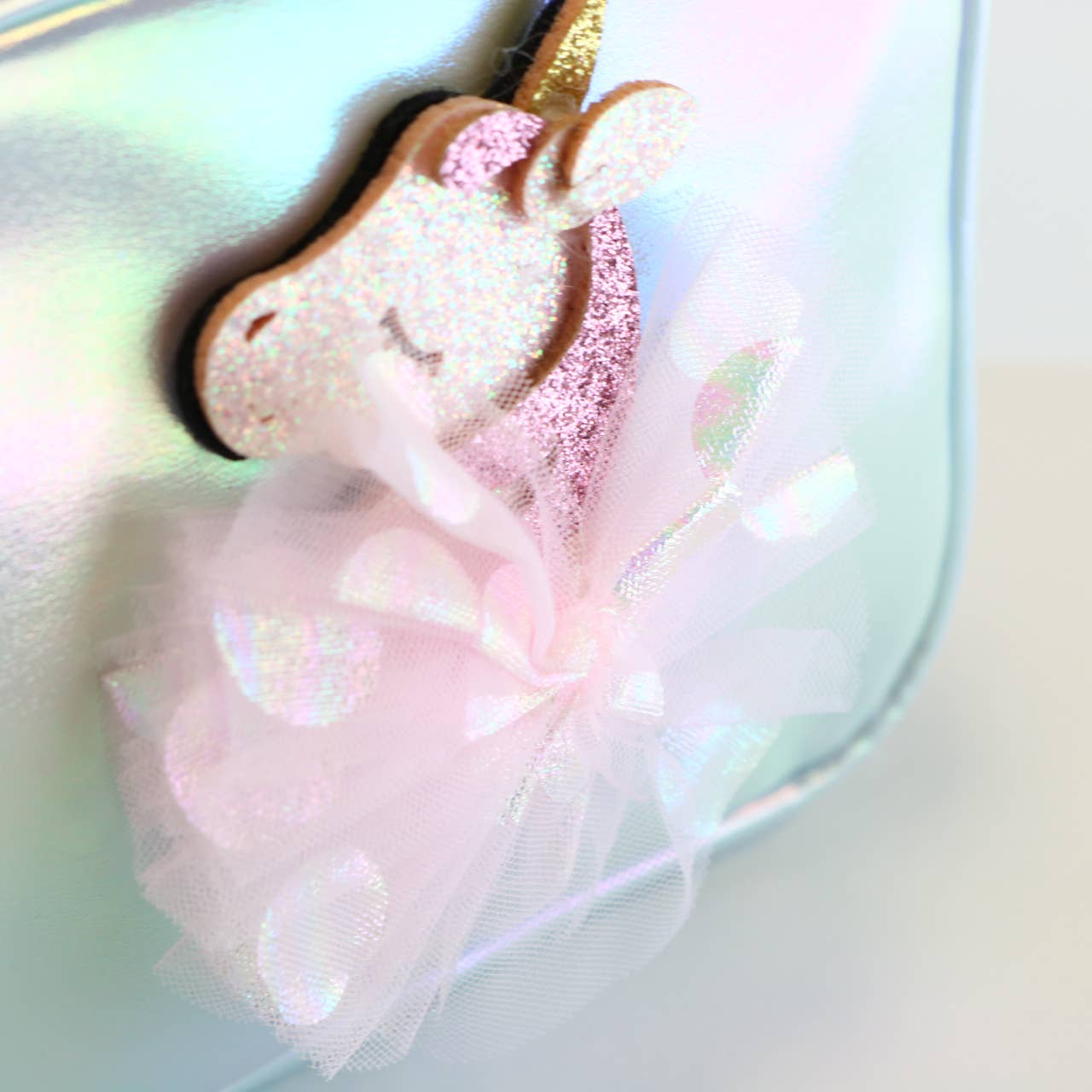 Unicorn Tulle Holographic Purse