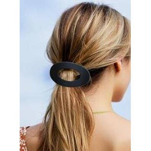 French Design Flat Hair Claw Clips