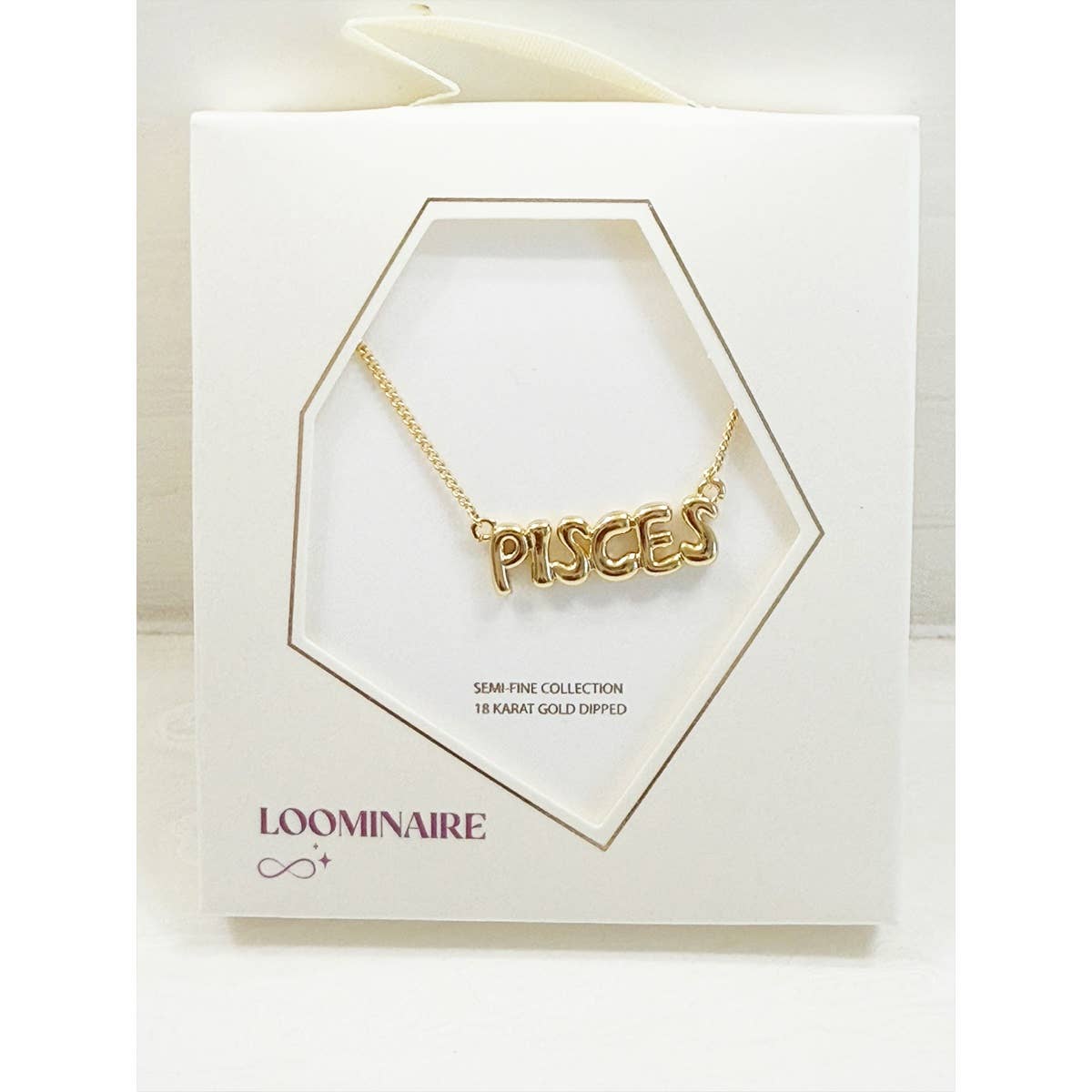 Zodiak Bubble Necklace
