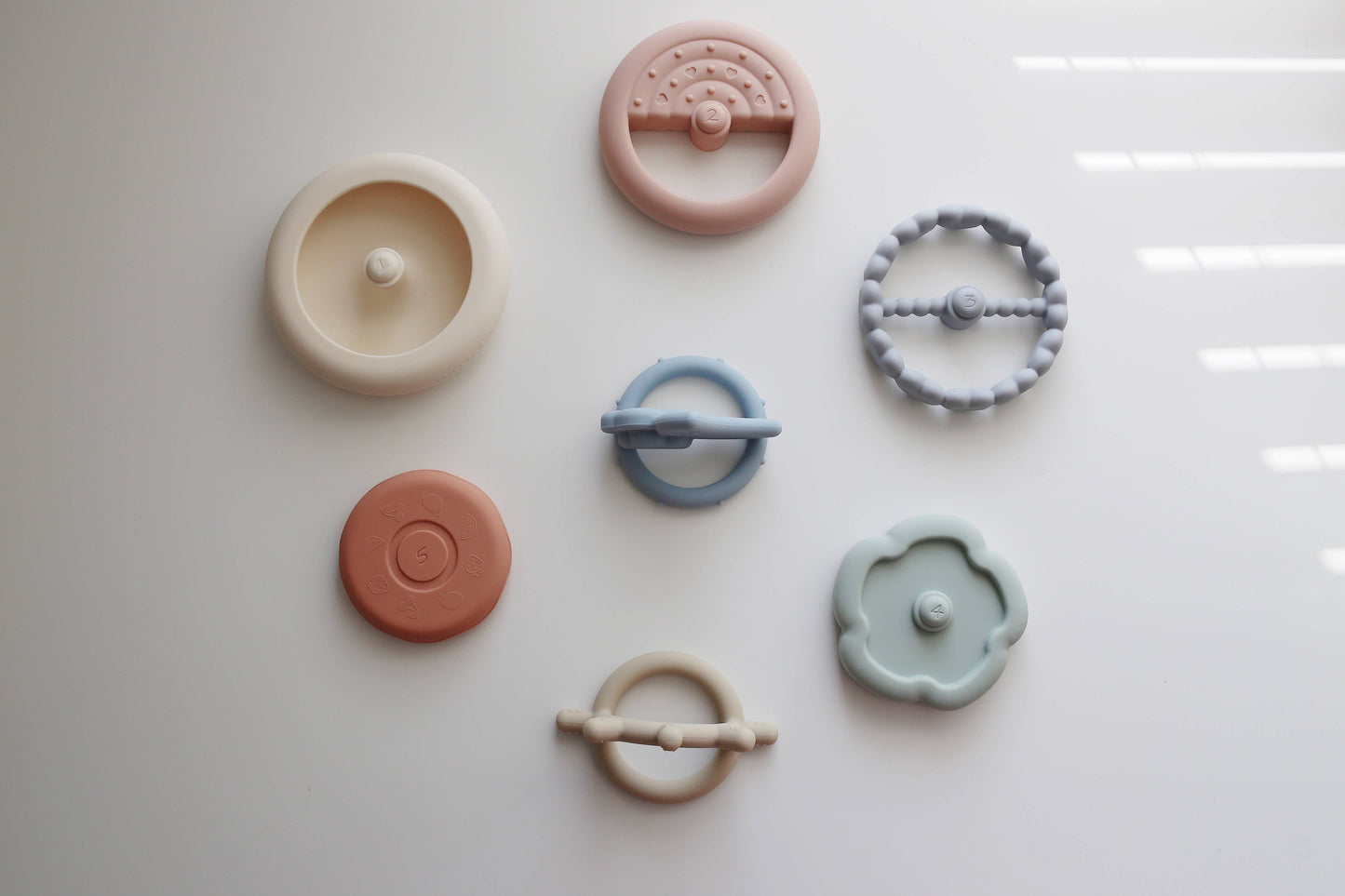 Classic Silicone Stacking Ring Toy 