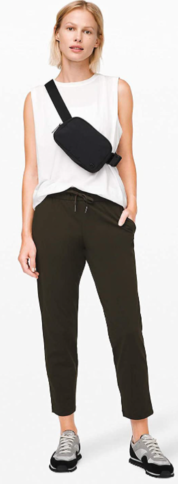 Varsity Collection Black Fanny Waist Pack Belt Bag