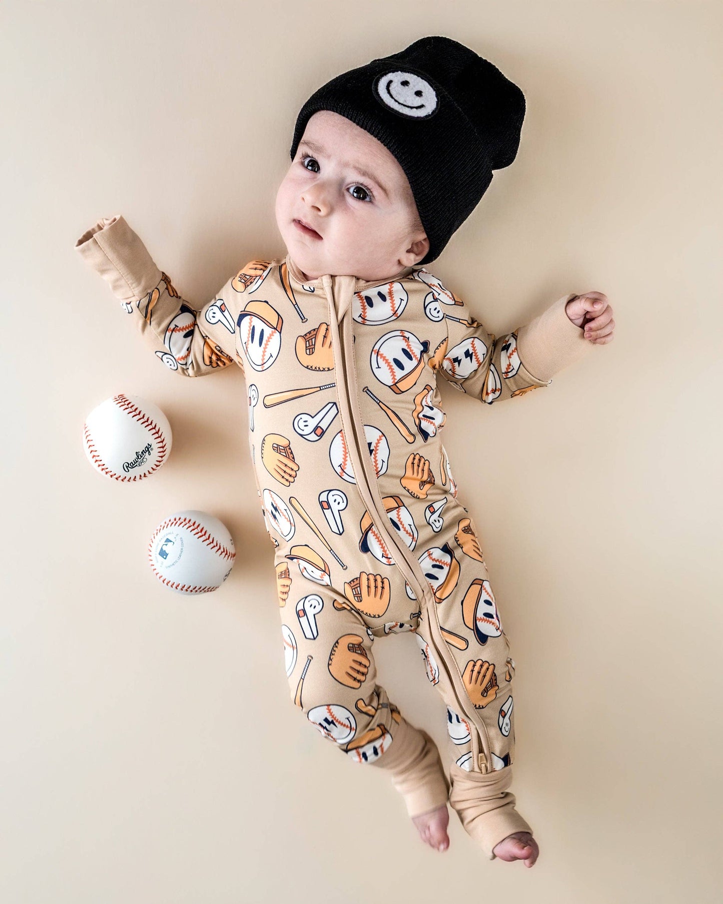 Lucky Panda Cool Catch Onesie