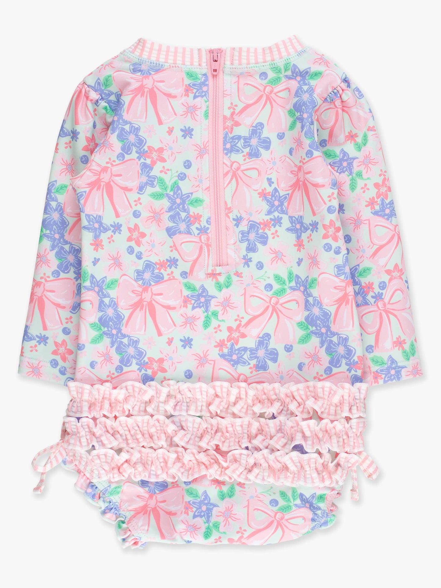 Bow Blooms One Piece Swimsuit